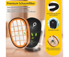 Aivoro 6 filtrų rinkinys, skirtas Philips Speedpro Max akumuliatoriniam dulkių siurbliui, Fc5005/01 pakaitiniai filtro priedai, skirti Philips Fc6812 Fc6813 Fc6822 Fc6823 Fc6826 Fc6723/01 Fc6901-fc6904 Xc7042/01