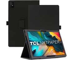 Aknici planšetinio kompiuterio dėklas, skirtas tcl nxtpaper 11 wifi/tcl tab 11 wi-fi planšetiniam kompiuteriui 11 colių pu odinis dėklas sulankstomas stovas apsauginis dėklas su riešo dirželiu magnetu, skirtas tcl nxtpaper 11 wifi/tcl tab 11