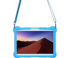 Aknici silikoninis dėklas, skirtas blackview tab 15/tab10/tab9/tab8, teclast p20s/m40s/m40 pro/p20hd/m40, yestel t5, dragon touch notepad 102, higrace 10 colių, okaysea 10.1 colio, xcx 10.1 colio, su peties dirželiu