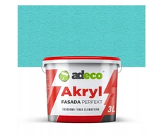 Akriliniai fasadiniai dažai Perfekt Akryl 3l, spalva 6-1-6 Turkis