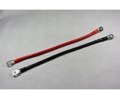 Akumuliatoriaus jungimo kabelis 2 vnt 100cm M8 35mm2 1m gelinis Agm laidas