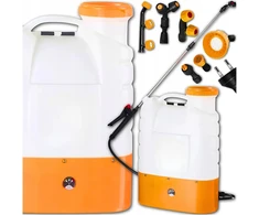 Akumuliatorinis elektrinis sodo purkštuvas su kuprine, 16 l