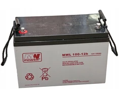 Akumuliatorius Mw Power Mwl 100-12h 12v 100ah varžtas M8
