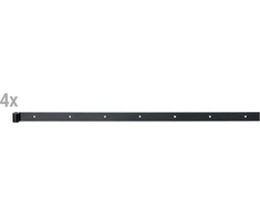 Alberts 862701 vyriai langinėms, įvairių dizainų, juodi, ritinėlio skersmuo 14 mm, dydis 1000 x 40 mm, 4 vnt. rinkinys