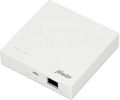 Alecto Smart-brdige10 Zigbee tiltas - Zigbee vartai - galima prijungti iki 30 jutiklių / įrenginių - Tuya - Smart Life programėlė - balta