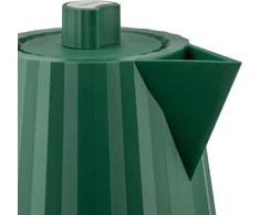 Alessi Plissé Mdl06 Gr - dizaininis elektrinis virdulys, termoplastinė derva, europinis kištukas 2400 W, 170 cl, žalias