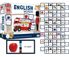 Alexander Edukacinis rinkinys anglų kalbos mokymuisi vaikams English Words 6+