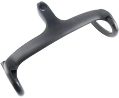 Alfa Pasca anglies pluošto plento dviračio vairas su iškyša Aerobar Carbon 28.6 dviračio vairas Carbon 400 x 110 mm