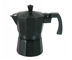 Virdulys Aliumininis kavos virimo aparatas Domotti Negra, 150 ml, juodas, 3 puodeliai espresso