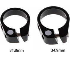 Aliuminio lydinio dviračio balnelio spaustukas 34.9 mm