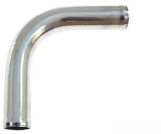 Aliuminis įsiurbimo vamzdis 90 laipsnių 25mm 60cm Turboworks