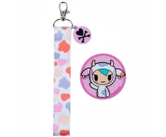 Alize Kite rinkinys, lipdukas, raktų pakabukas Tokidoki