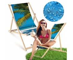 Allbag medinis gultas Holiday Beach Sea Palm sodui, paplūdimiui, buko