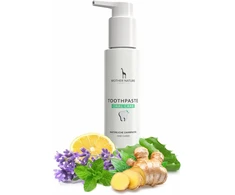Aloe Dent Aloe ir imbiero dantų pasta su hidroksilapatitu, balinimui ir gaivumui