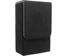 Alomejor dėžutė tarot kortoms, pu oda, dėklas tarot kortoms, universalus standartinis dydis tarot kortų mėgėjams, telpa daugiau nei 95 kortos (juoda)