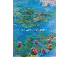 Alpha Edition - Claude Monet 2025 paveikslų kalendorius, 42 x 56 cm, meno kalendorius su aukštos kokybės meno paveikslėliais kiekvienam mėnesiui, autorius Claude Monet, tarptautinis kalendorius