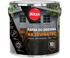 Altax Akriliniai dažai medienai lauke 2.5l pusiau matiniai balti