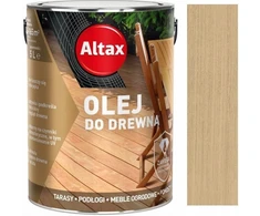 Altax aliejus terasų, sodo baldų medienai, bespalvis, 5 l