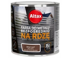 Altax dažai metalui ant rūdžių 0,25l rudos spalvos matinis ral 8016