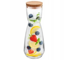 Altom Design Stiklinė karafa su kamščiu, 1.1 l