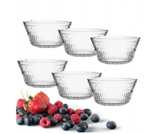 Altom Design Stiklinis dubenėlis Karen 13 cm 400 ml Rinkinys 6 vnt.