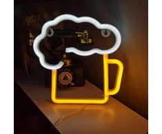 Alus Led Neoninis Ženklas - Sienų Dekoracija, Usb/baterijos
