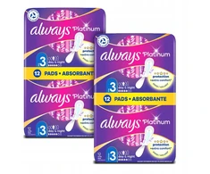 Always Platinum Paketėlis su sparneliais Day &amp; Night, 3 dydis