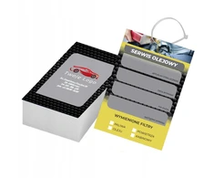 Alyvos keitimo pakabukai 54vnt 6x9 cm + Jūsų logotipas