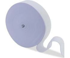 Amandelizabe elastinė juosta, balta, 40 mm pločio, 20 metrų storio, elastinė juosta namų tekstilei, siuvimo reikmenys, elastinė juosta siuvimui, elastinė juosta namų ūkiui, „pasidaryk pats“ amatai
