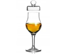 Amber Glass G100: 100ml taurė viskiui su dangteliu