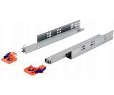 Amix baldų bėgelis pilno ištraukimo su pritraukimu ir stabdžiu 600mm - Cb20st/hx
