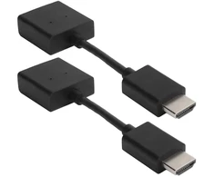 Annadue hd multimedijos ilgiklis, 2 vnt. hdmi male to female ilgiklis palaiko 4k full hd raišką