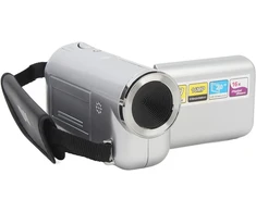 Annadue vaizdo kamera, 1080p Hd 16 Mp kamera su 2.0 colių spalvotu Tft ekranu, 16x skaitmeninio priartinimo vlogų kamera, skirta „youtube“ vakarėliams ir kelionėms (sidabrinė)