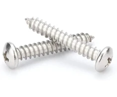 Ansiedio medvaržčiai apvalia galvute Phillips varžtai metalo lakštų varžtai nerūdijančio plieno medienos drožlių plokštės varžtai M4 x 20 mm 50 vnt.
