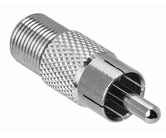 Antenos adapteris Rf Rca/cinch/kištukas-f/lizdas 75ohm