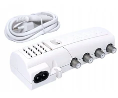 Antenos stiprintuvas Dvb-t2 Televes 3 išėjimai skirstytuvas maitinimo šaltinis antenoms 12v