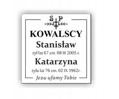 Antkapinė lentelė 20x20 cm storo storio + juosta