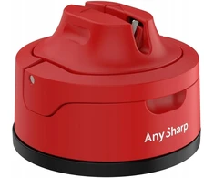 Anysharp Evo Raudona galąstuvas peiliams žirklėms Anysharp nauja versija