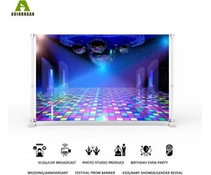 Aoihrraan 3 x 2,5 m disko fonas, neoninis priekinis žibintas, scena, muzika, naktinis klubas, karščiavimo šokėjas, pobūvių salė, fotografija, 70-tieji, 80-tieji, 90-tieji, gimtadienio šou vaikams ir suaugusiems, portretas, foto studija, vinilas