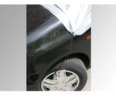 Apa 16187 pusiau dengiantis automobilio uždangalas L, apimtis 8,7 m, automobilio uždangalas, atsparus oro sąlygoms, pilkas