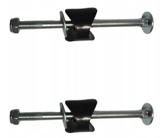 Apatinis stulpas batutui, ilgis 120 cm, varžtų atstumas 12 cm BEAMAR