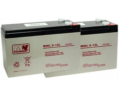 Apcrbc24 rbc 24 #24 akumuliatorių rinkinys, baterijų paketas ups apc 2x mwl 9-12l