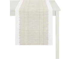 Apelt Bėgikas Polyester Gold/cream 48 x 140 x 0.2 cm