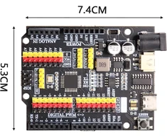 Apklvsr mikrokontrolerio plokštė su ch340 lustu, suderinama su arduino