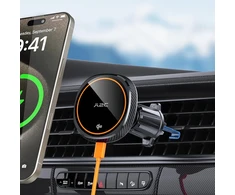 Apps2car Qi2 15w Magsafe telefono laikiklis automobiliui su įkrovimo funkcija, mobiliojo telefono laikiklis automobiliui, ventiliacinis belaidis automobilinis telefono laikiklis, magnetinis belaidis įkroviklis automobiliui, indukcinis įkrovimas