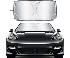 Apsauga nuo saulės ant automobilio stiklo 150x70 cm Uv apsauga sulankstoma žema temp
