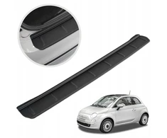 Apsauginė galinio buferio juosta Fiat 500 I 2007- Hatchback