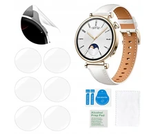 Apsauginė hidrogelio plėvelė Huawei Watch Gt4 41mm ekranui, stipri, 6 vnt.
