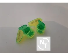 Apsauginiai plombos Twister žalios, 100 vnt.