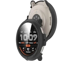 Apsauginis dėklas su ekrano apsauga Amazfit Active 2, 2 vnt. juodas